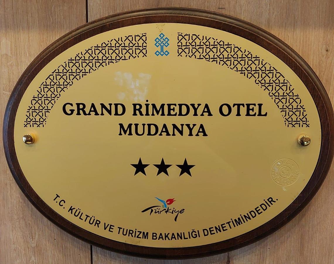 Grand Rimedya Hotel Mudanya Bursa Buitenkant foto